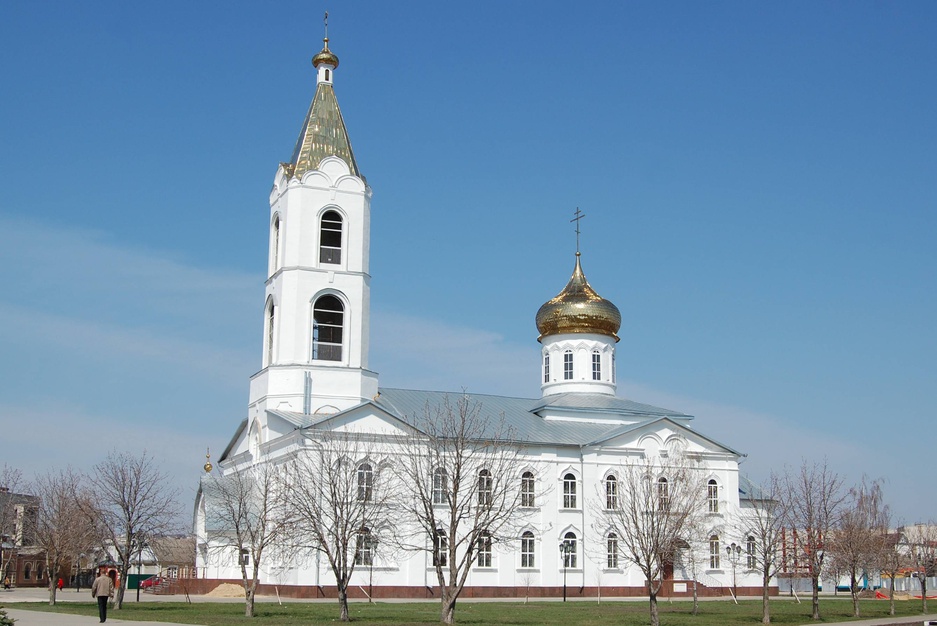 Храм Святой Троицы (1818 год) город Алексеевка, Никольская площадь